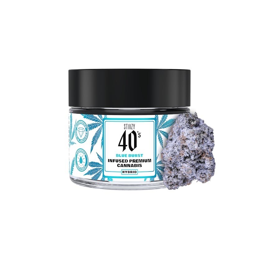 img_8481.jpeg STIIIZY
- BLUE BURST - 3.5G 40's Infused Flower | Hybrid - Image 1