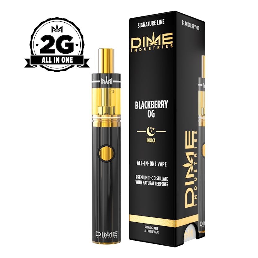 img_8526.jpeg Dime Industries
Blackberry OG | 2G All In One Device | Indica - Image 1