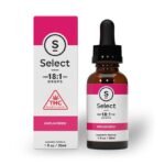 Select
Ratio Unflavored Drops 18:1 CBD:THC Tincture