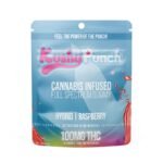Kushy Punch
Raspberry Gummies | 100mg | 10ct | 10mg/ea | Hybrid