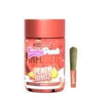 Kushy Punch
Peach Ringz | Infused Minis | 0.5g each | 5pk