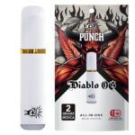 Punch Edibles & Extracts
Punch | Diablo OG | Indica | Distillate AIO | 2g |