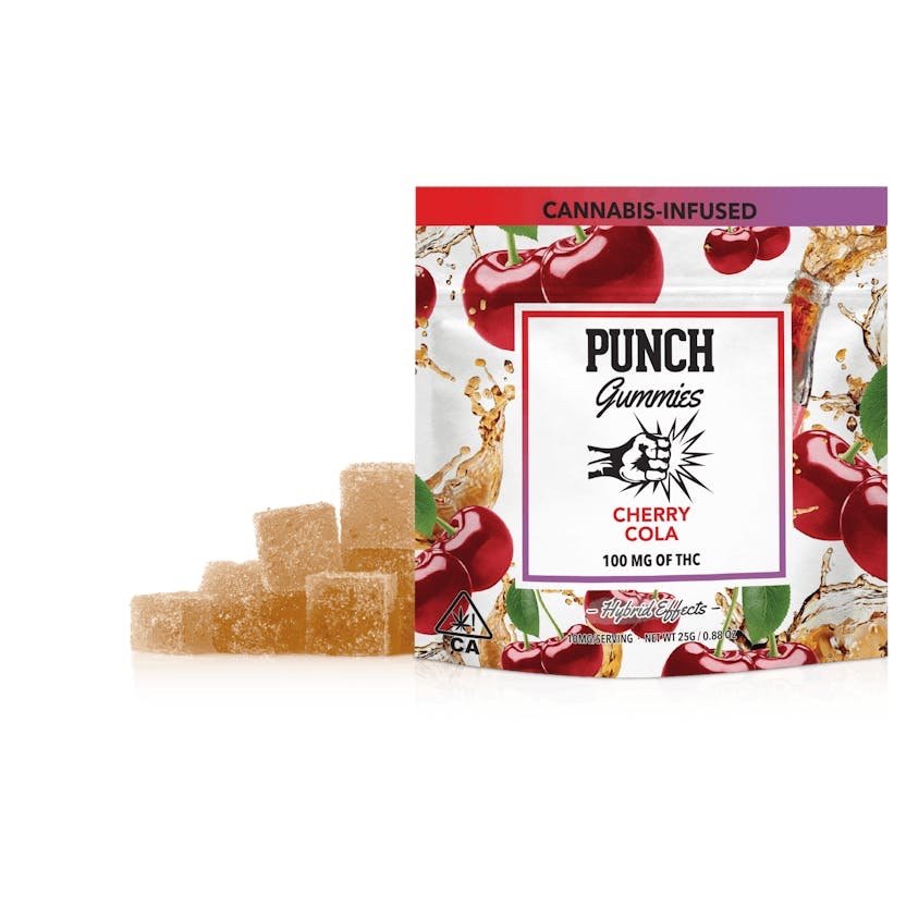 img_8762.jpeg Punch Edibles & Extracts
Punch | Cherry Cola | Hybrid | Gummies | 100mg - Image 1