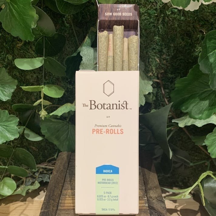 img_8836.jpeg The Botanist Pre-Rolls – Pack of 3 (1.5g Total) sativa - Image 1