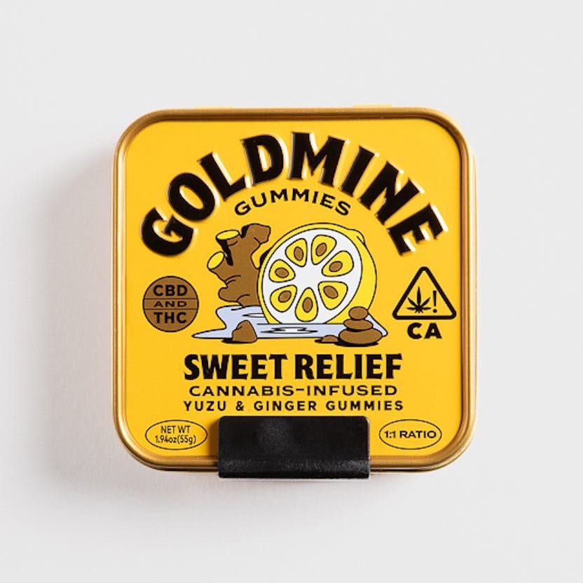 img_8920.jpeg Breez
Goldmine Gummies Sweet Relief Yuzu & Ginger Tin - Image 1
