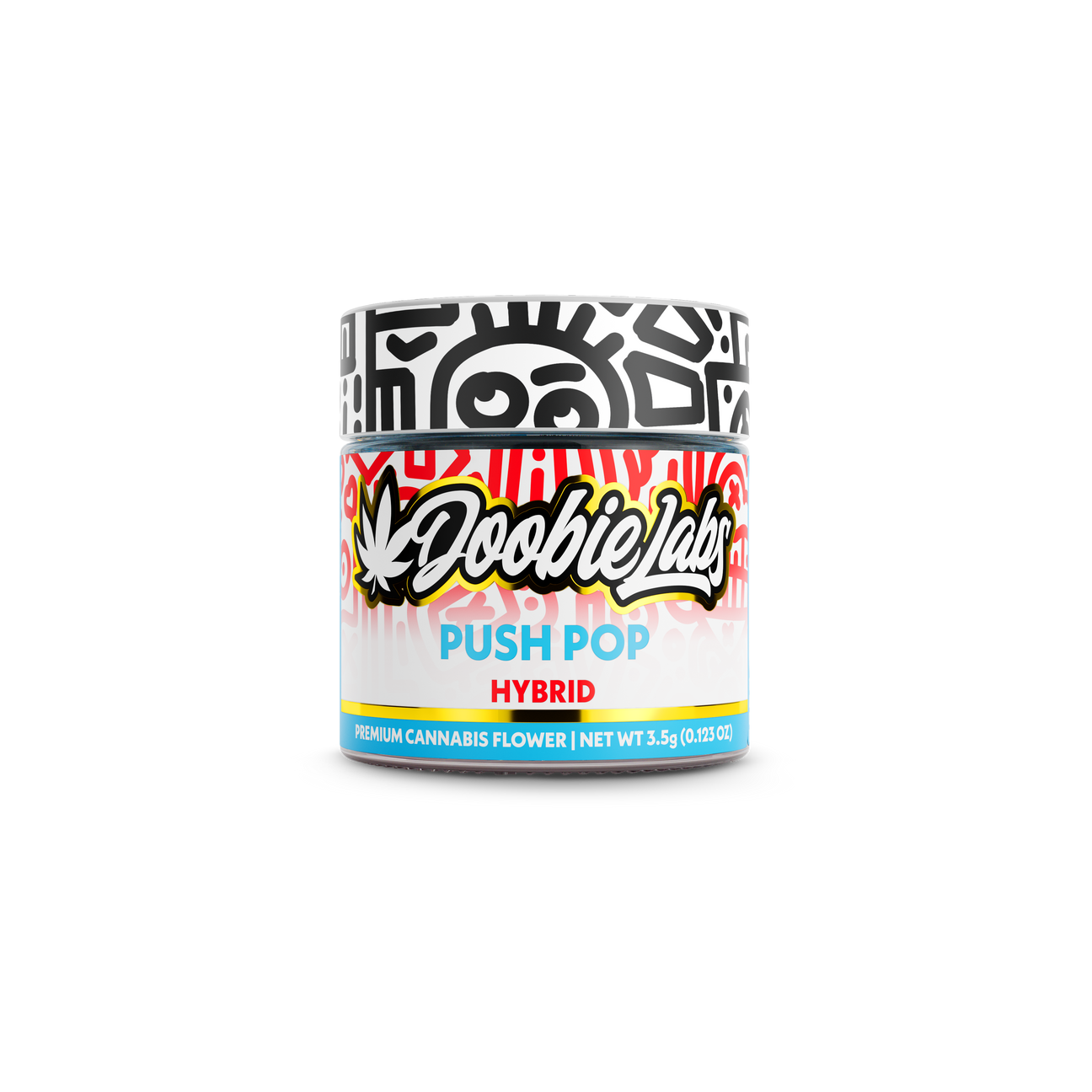 img_8971.png Doobie Labs PUSH POP | hybrid 3.5g - Image 1
