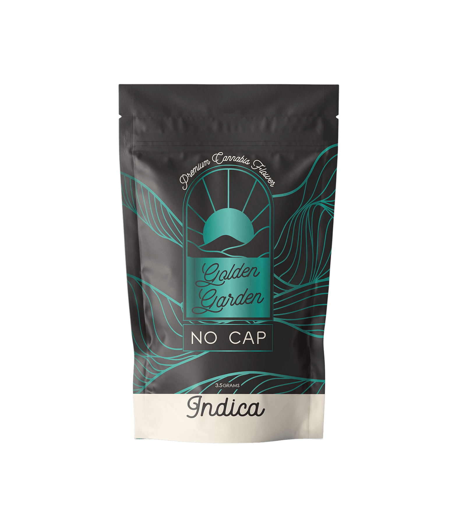 img_8978.png Golden Garden NO CAP FLOWER | Indica | 3.5g - Image 1