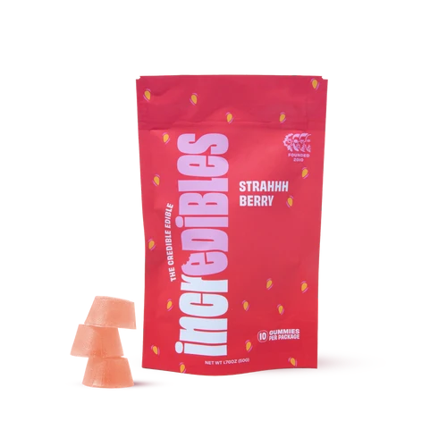 img_9005.png Incredible STRAHHHBERRY THC GUMMIES 30 counts 10mg - Image 1